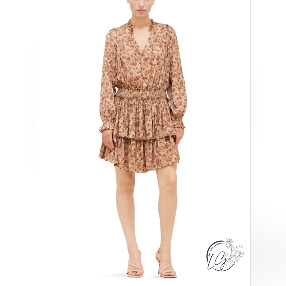 Grade & Gather Wanderlust Smock‎ Waist Mini Dress